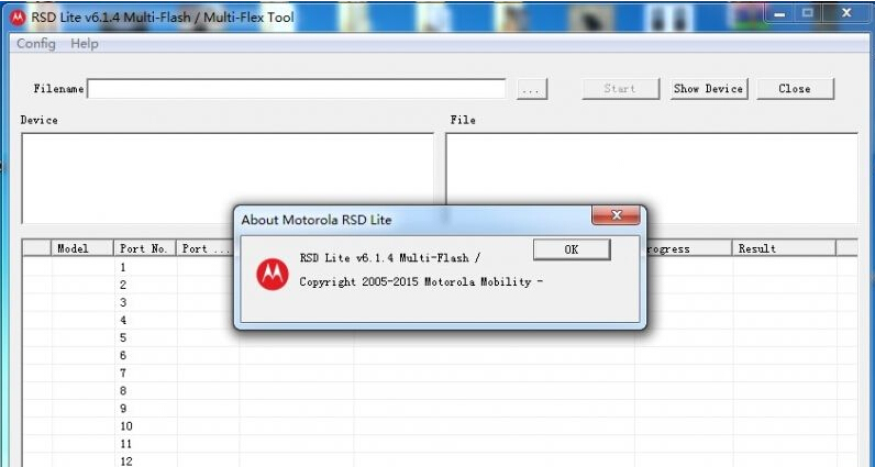 rsd lite(摩托罗拉手机刷机工具)下载v 6.2.4 最新版