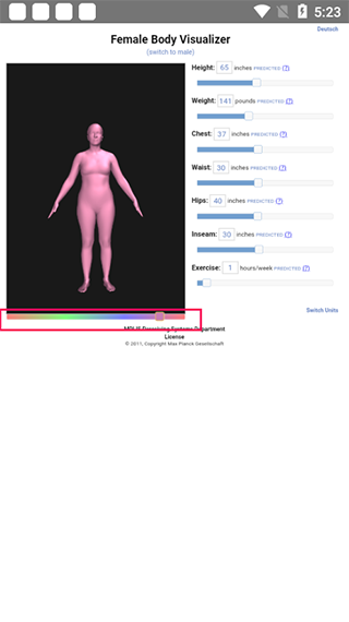 bodyvisualizer身材模拟器v3.3.5 手机版