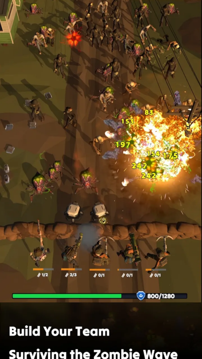 放置幸存者僵尸浪潮游戏(Idle Zombie Wave)v2.0.1 最新版