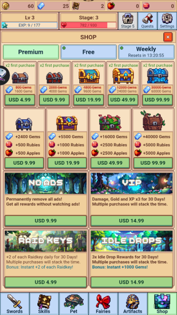 Idle Sword Master独行剑客游戏v1.0.3.3 官方版