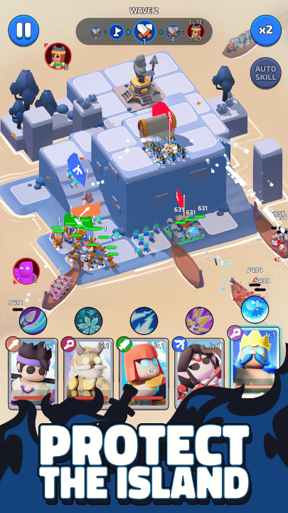 北方战争岛屿防御3d游戏(North War)v1.0.0 最新版