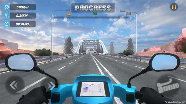 极速摩托贴身超越手游最新版