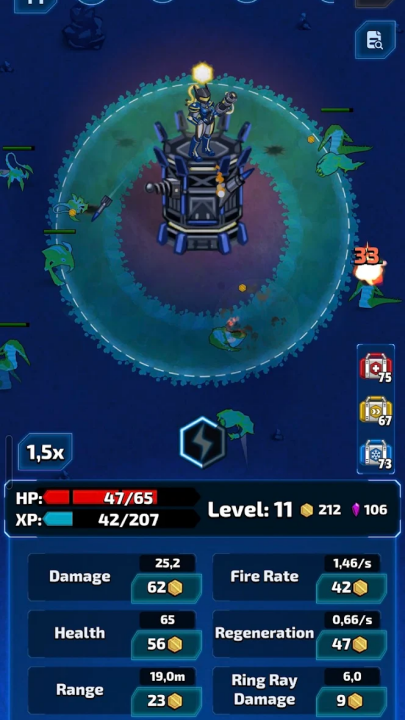 太空防线放置塔防战游戏(太空防线：放置塔防战安装器)v0.4.1 最新版