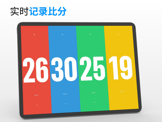 计分板 - 比赛记分工具，支持2到6个参赛者的比分，多种样式