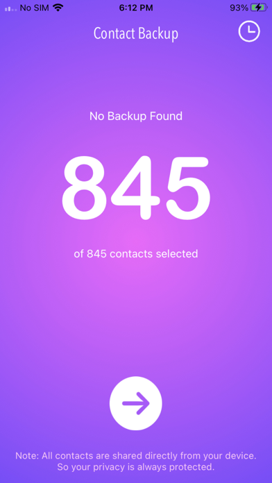 通讯录备份 + contacts backup