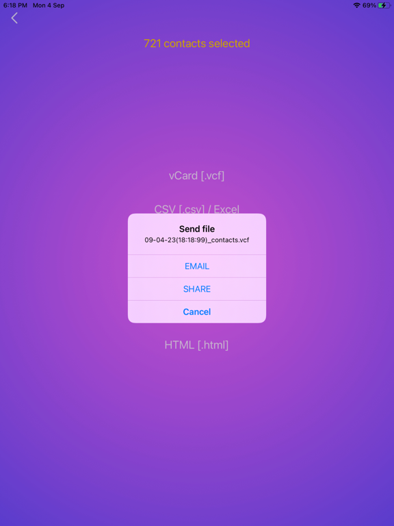 通讯录备份 + contacts backup