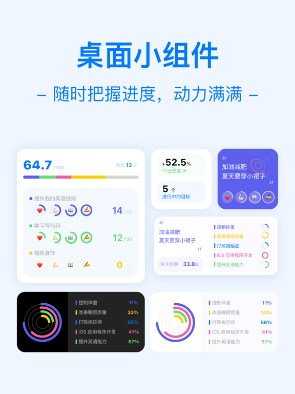 Vis - 个人OKR目标管理工具,制定工作学习计划,gtd