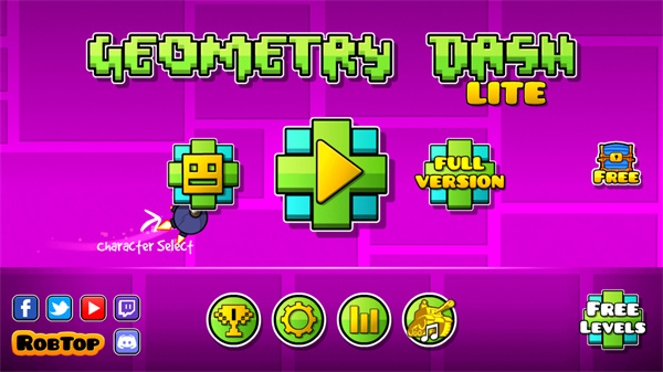 几何冲刺精简版安装(Geometry Dash)v2.2.142 官方版