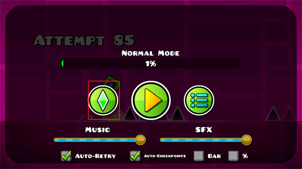 几何冲刺精简版安装(Geometry Dash)v2.2.142 官方版