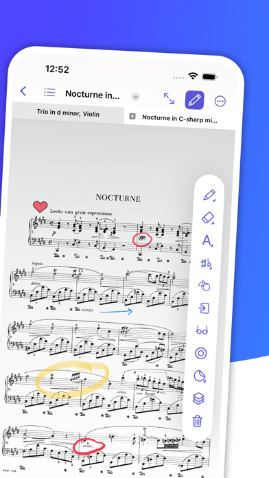 digitalScore, 乐谱阅读器