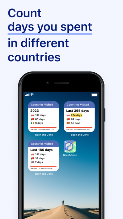 Been&Done 旅行足迹地图与国家探访记, 进行位置追踪