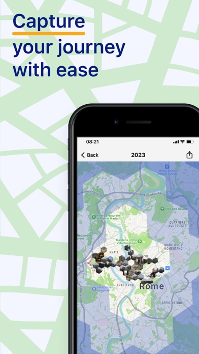 Been&Done 旅行足迹地图与国家探访记, 进行位置追踪