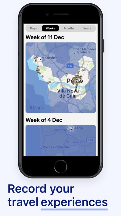 Been&Done 旅行足迹地图与国家探访记, 进行位置追踪