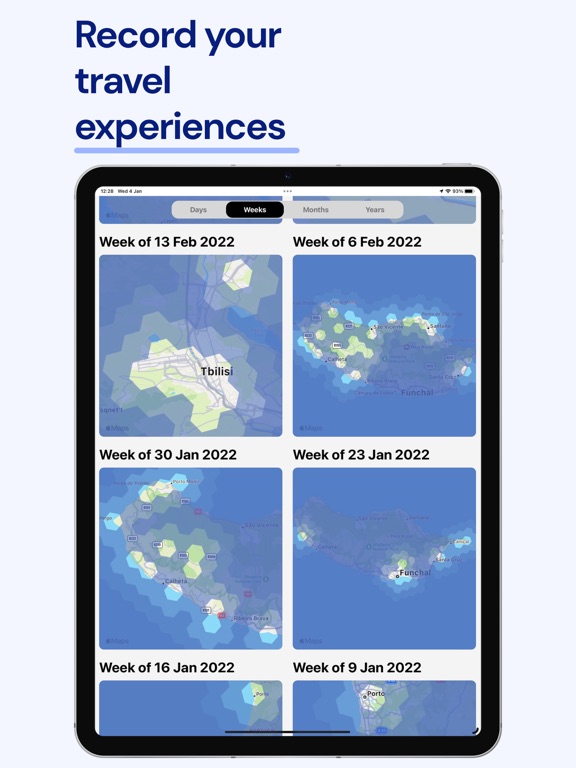 Been&Done 旅行足迹地图与国家探访记, 进行位置追踪