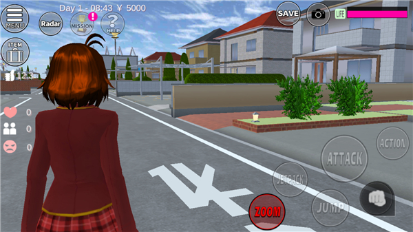 樱花校园模拟器英文版2025最新版下载v1.045.17 安卓版