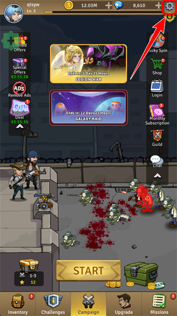 僵尸战争空闲防御免内购(Zombie War)v338 安卓版