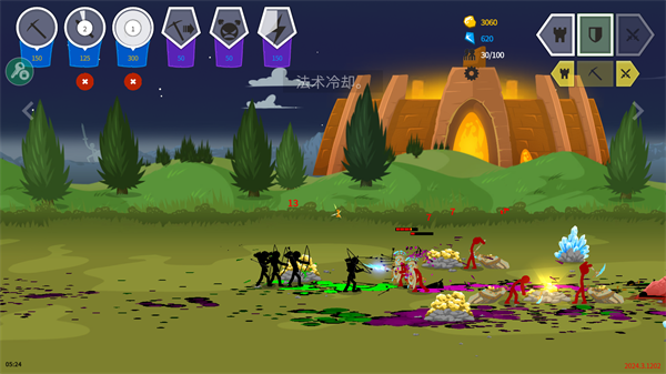 火柴人战争遗产3内置MOD菜单中文无限钻石v2025.4.1907 安卓版