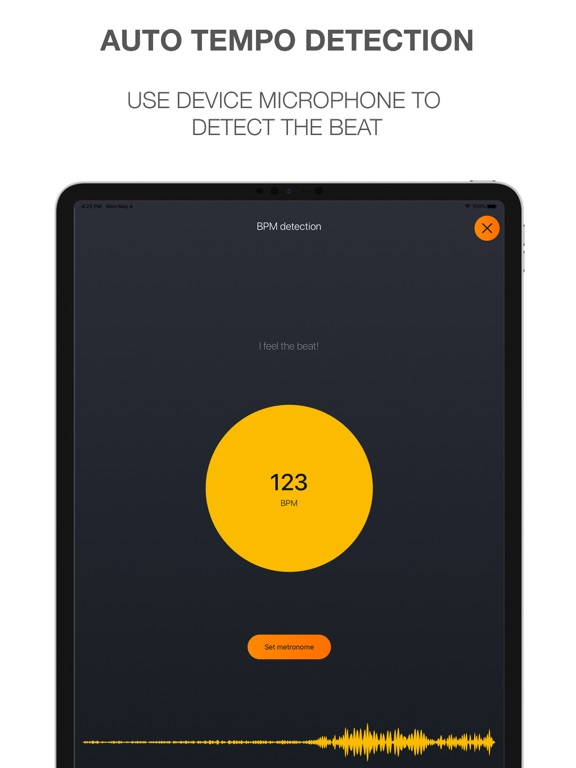 Band Metronome：节拍器与曲目表