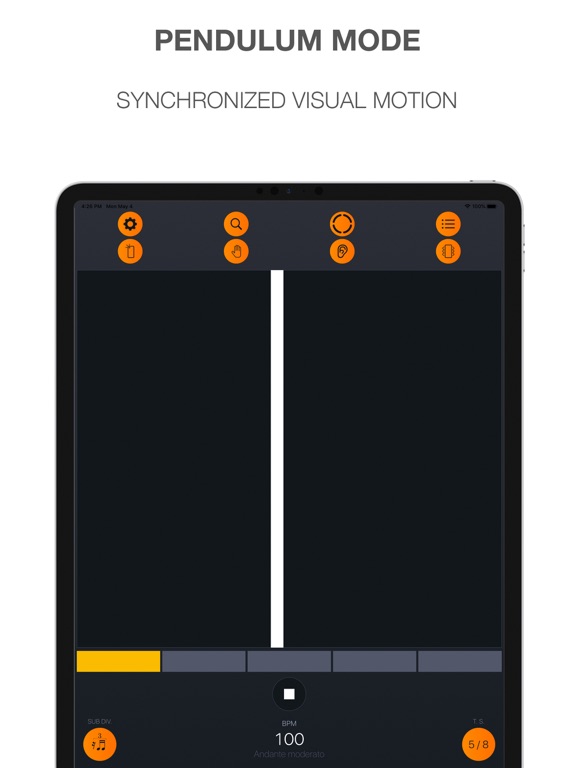 Band Metronome：节拍器与曲目表