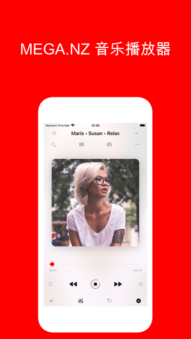 MPlayer: MEGA.NZ 的音频播放器