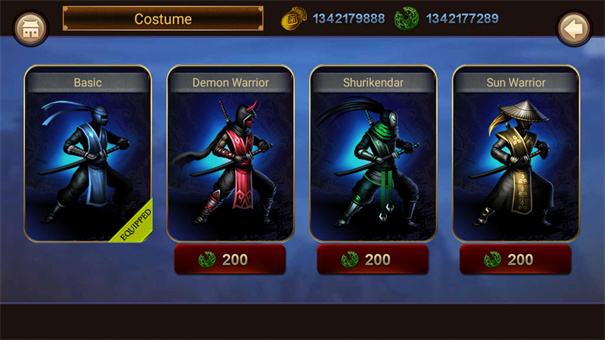 忍者武士暗影格斗最新版下载v1.82.1