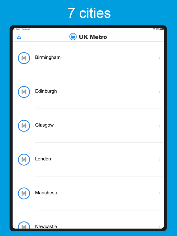 英国地铁 - 伦敦，格拉斯哥，伯明翰