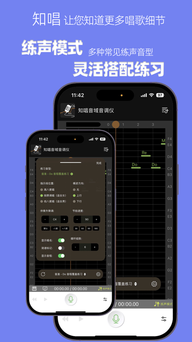 知唱音域音调仪