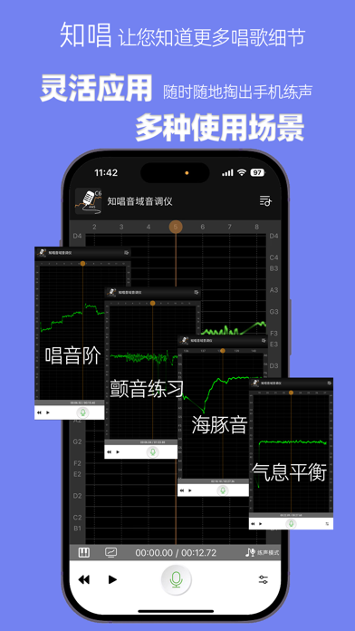 知唱音域音调仪