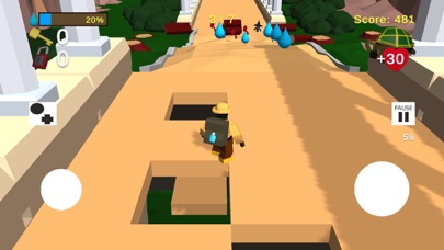 奥比博克: 3D 平台游戏。 跑步