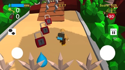 奥比博克: 3D 平台游戏。 跑步