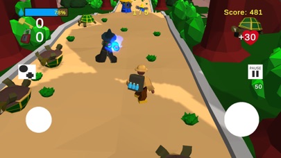 奥比博克: 3D 平台游戏。 跑步