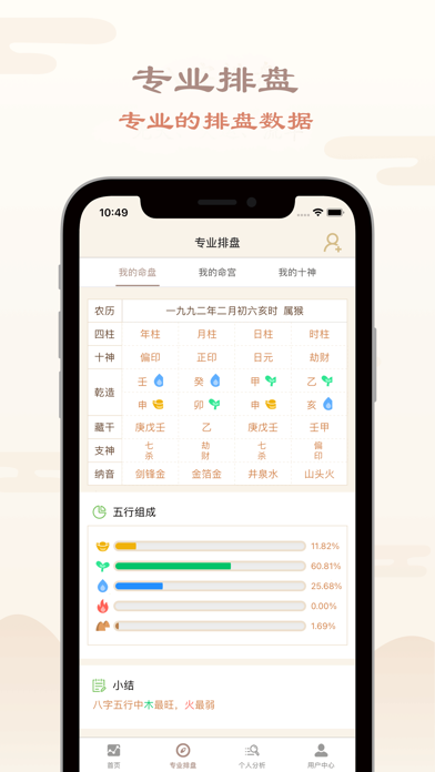 八字排盘-算命大师