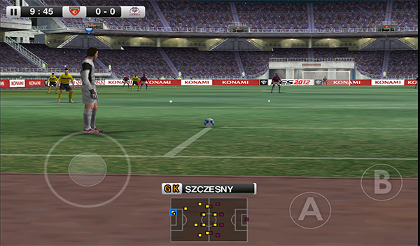 实况足球2012安卓版(PES2012)v1.0.5 最新版