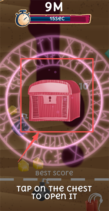 森林采矿竞赛游戏