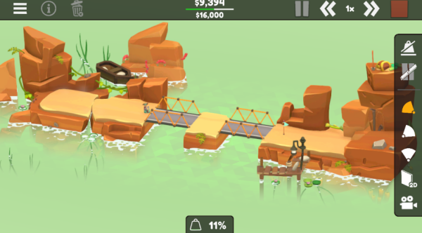 桥梁大师3游戏(Poly Bridge 3)v1.1.6 安卓版