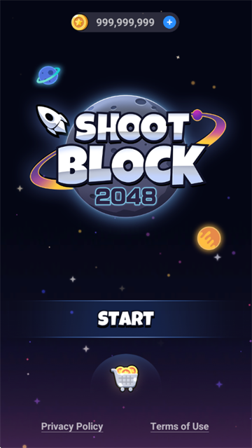 射击块2048游戏
