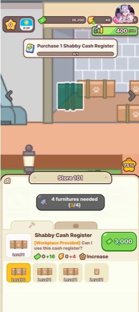 猫咪市场放置购物大亨游戏(猫咪市场放置购物大亨安装器)v1.0.19 最新版