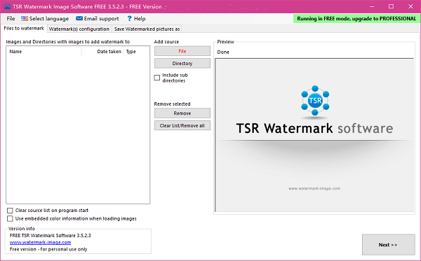 tsr watermark image图像处理软件下载v3.5.2 绿色版