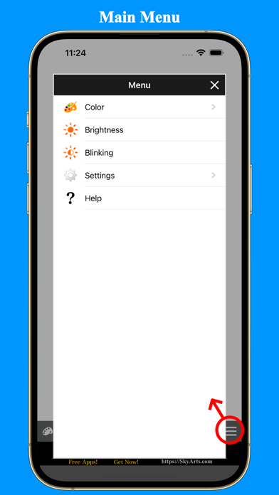 Brighter Lite - 多彩的手电筒应用