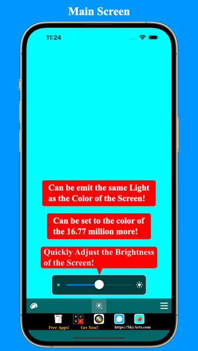 Brighter Lite - 多彩的手电筒应用