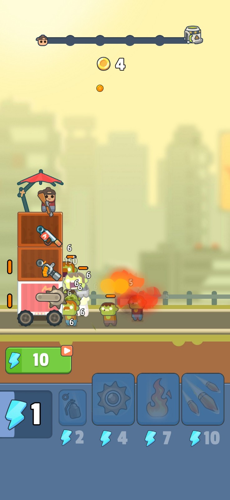 尸潮战车游戏最新版下载v1.2.4安卓版