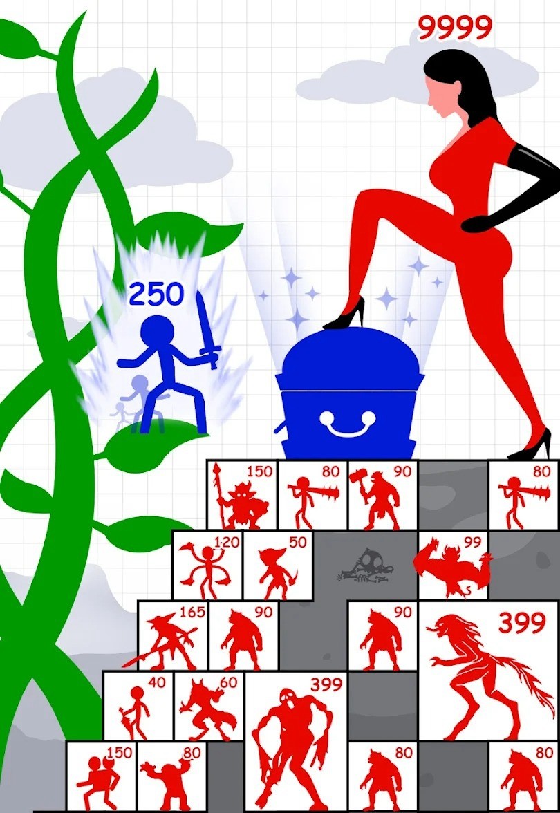 火柴人英雄塔防内置菜单下载v1.0.98安卓版