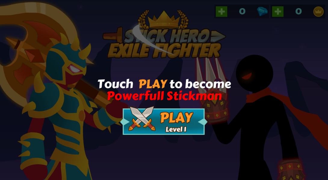 火柴人放逐英雄下载安装(Stickmen Exile Fighter安装器)v1.60 最新版