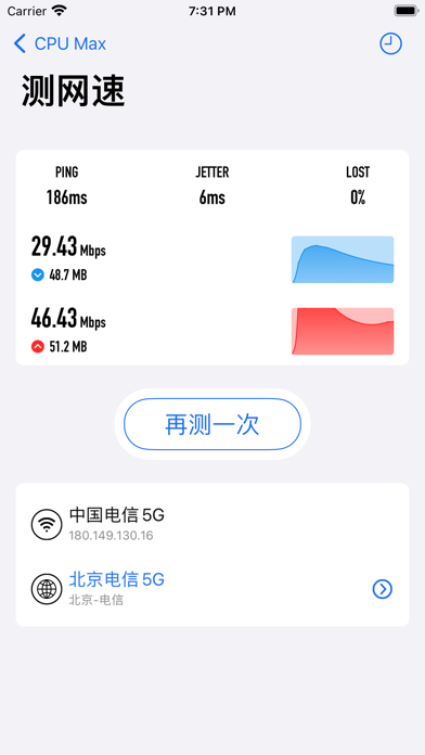 CPU Max - 转盘测速锁屏小组件