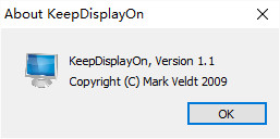 keep display on(禁止屏幕保护)下载v1.1 绿色版