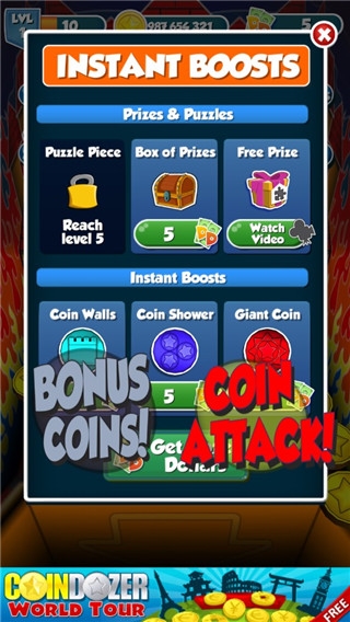 金币推土机无限金币版手机版下载v17.9