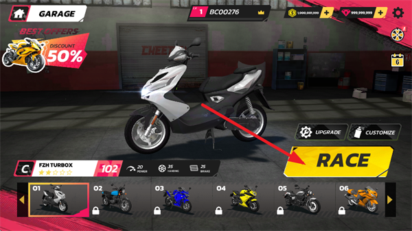 摩托骑手冲刺手游最新版v1.0.4 安卓版