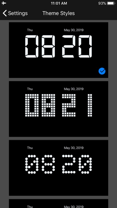 锁屏待机时钟 - 桌面悬浮秒表小组件,全屏夜光数字电子闹钟