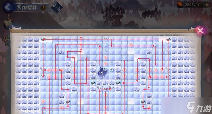 阴阳师寒绯樱林通关攻略(探秘寒绯樱林路线)