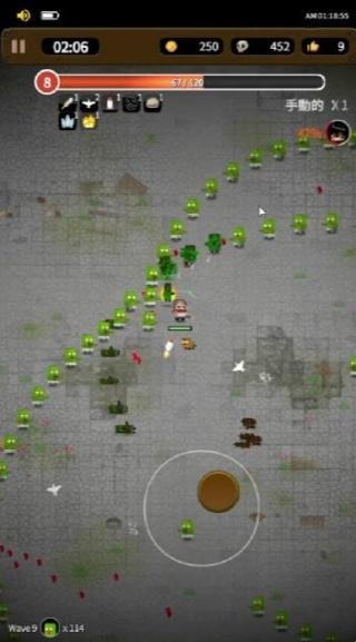 活死人生存战小游戏(zombierush)v0.1 手机版